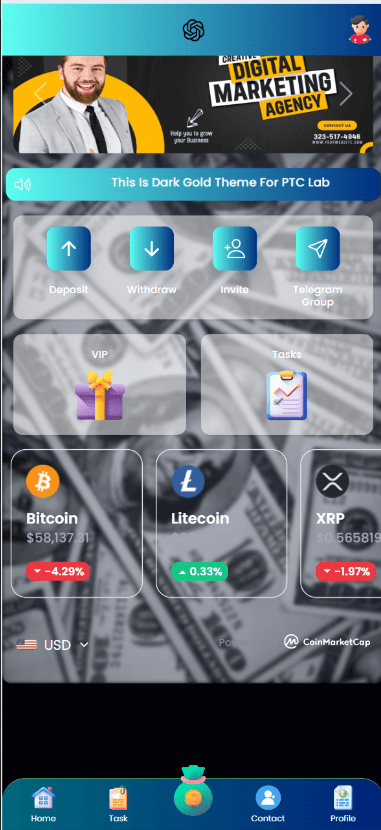 图片[1]-最新海外区块链任务理财投资源码-盘口源码-pankou123.com